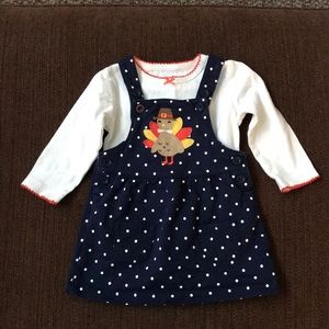 Carter's Dresses - Carter’s Thanksgiving 2 piece. 9 mon. SFH. Carter's Dresses - Carter’s Thanksgiving 2 piece. 9 mon. SFH.